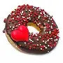 Load image into Gallery viewer, PAWFECT DOGGY DONUTS decorated with chocolate icing and sprinkles, perfect dog safe treat.