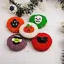 Load image into Gallery viewer, HALLOWEEN DOGGY COOKIES with spooky designs, perfect for a Halloween treat for dogs.