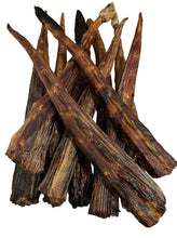 Load image into Gallery viewer, 10 Dried kangaroo tails on a white background