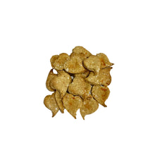 Load image into Gallery viewer, heart shaped banana and carrot pet treats on a white surface