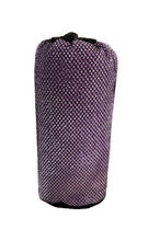 Load image into Gallery viewer, Dog bath bundle accessory with a textured purple design for grooming and pampering pets.