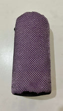 Load image into Gallery viewer, Microfibre pet towel for quick drying in purple, designed for efficient moisture absorption and pet grooming.