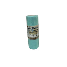 Load image into Gallery viewer, Reusable microfibre cleaning cloths in teal color, packaged in a roll, perfect for various cleaning tasks.