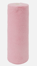 Load image into Gallery viewer, Pink MICROFIBRE TEAR-AWAY CLEANING CLOTHS roll for easy and efficient cleaning solutions.