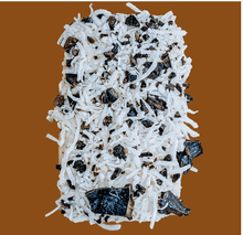 Load image into Gallery viewer, Delicious DOGGY NUTRIBAR covered in shredded coconut and chocolate bits for a tasty dog treat.