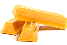 Load image into Gallery viewer, GOAT MILK INFUSED BEEF MARROWZ in vibrant yellow, perfect chew for dogs packed with nutrients.