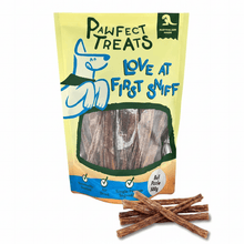 Load image into Gallery viewer, Pawfect Treats Bull Pizzle pack featuring chew treats for dogs, promoting engagement and entertainment.