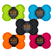 Load image into Gallery viewer, SLODOG LICKIMAT Small colorful slow feeder plates for dogs to enhance feeding experience.