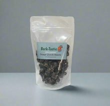 Load image into Gallery viewer, BARK-TASTIC CRISPY QUACK HEARTS packaged treats for dogs, 100% Australian and all natural, healthy snack.