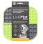 Load image into Gallery viewer, SLOMO LICKIMAT FOR DOGS in green, a no-gulp feeder that entertains dogs while promoting fresh breath.