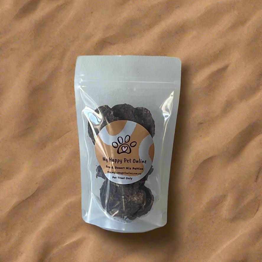 GOURMET EMU & DESERT MIX PATTIES 100g