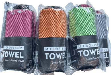 MICROFIBRE PET TRAVEL TOWELS - 60CM X 122CM