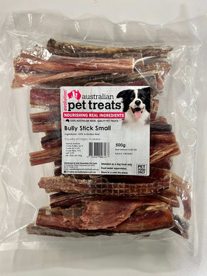 AUSTRALIAN BEEF BULLY STICKS 500g