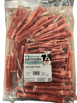 BEEF BULLY CHEWS 1kg