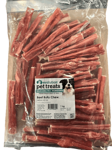 BEEF BULLY CHEWS 1kg