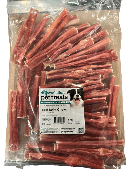 BEEF BULLY CHEWS 1kg