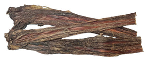 Delicious Beef Weasand Jerky approx. 35 - 40cm in length. Available  from My Happy Pet Online Fast Shipping