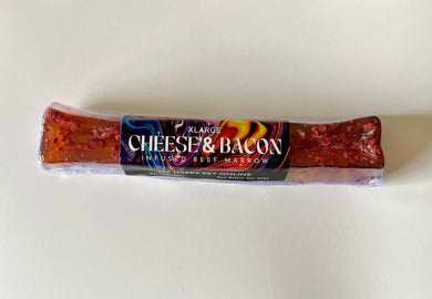 XL Cheese & Bacon Marrowz 20.5cm long lasting chew from 
www.myhappypet.com.au