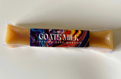 goats milk infused beef marrow from My Happy Pet Online - 4 sizes available