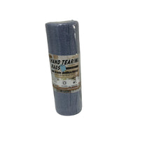 Load image into Gallery viewer, Roll of blue hand tearing cloths on a white surface
