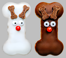 Load image into Gallery viewer, CHRISTMAS DOGGY REINDEER BISCUITS
