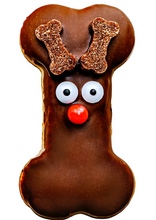 Load image into Gallery viewer, CHRISTMAS DOGGY REINDEER BISCUITS
