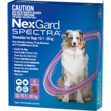 Load image into Gallery viewer, NEXGARD SPECTRA All Size DOGS up to 60kg
