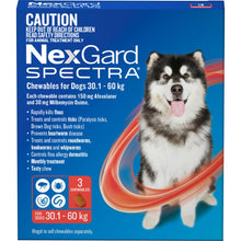 Load image into Gallery viewer, NEXGARD SPECTRA All Size DOGS up to 60kg
